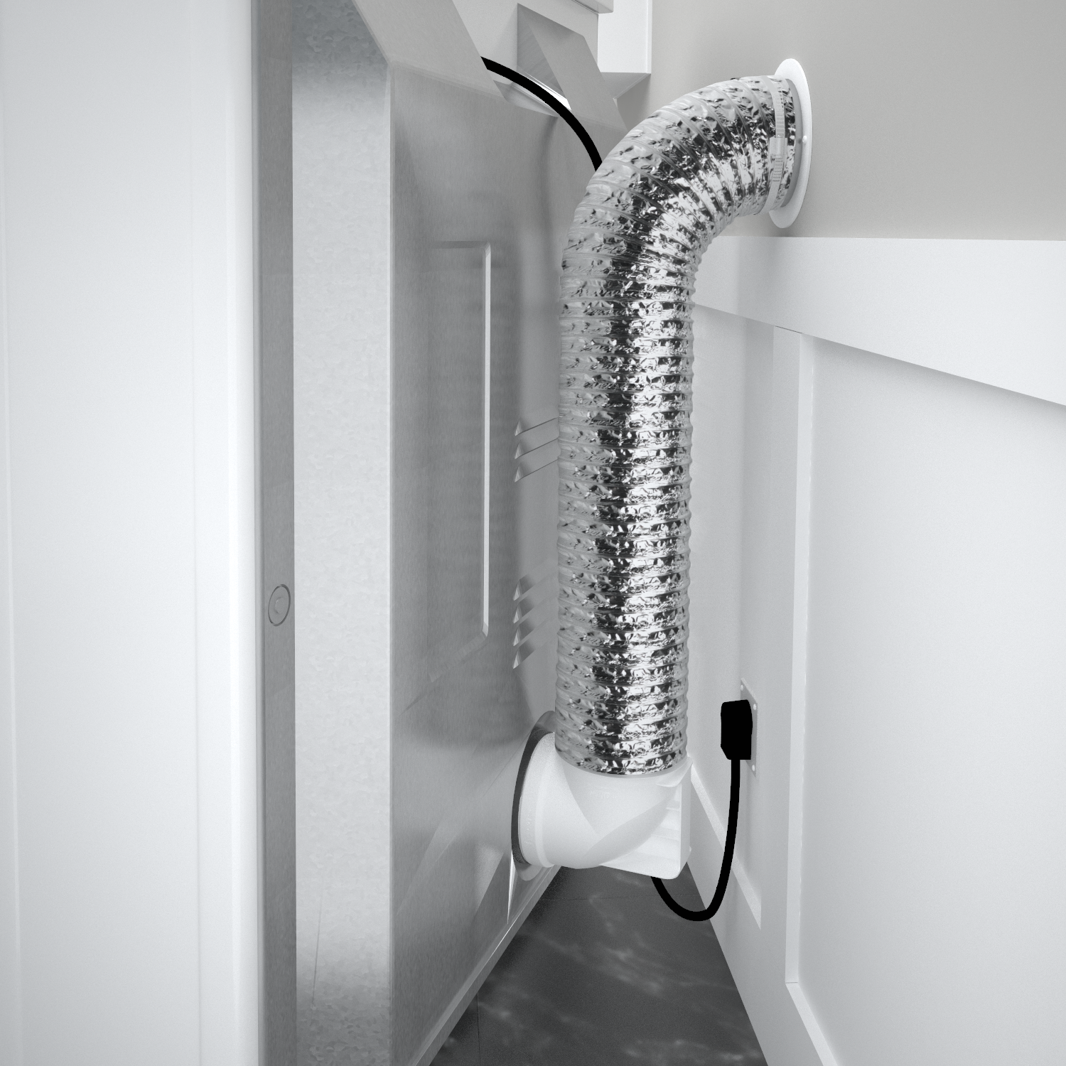 Dryer Quick Connector Elbow 90°