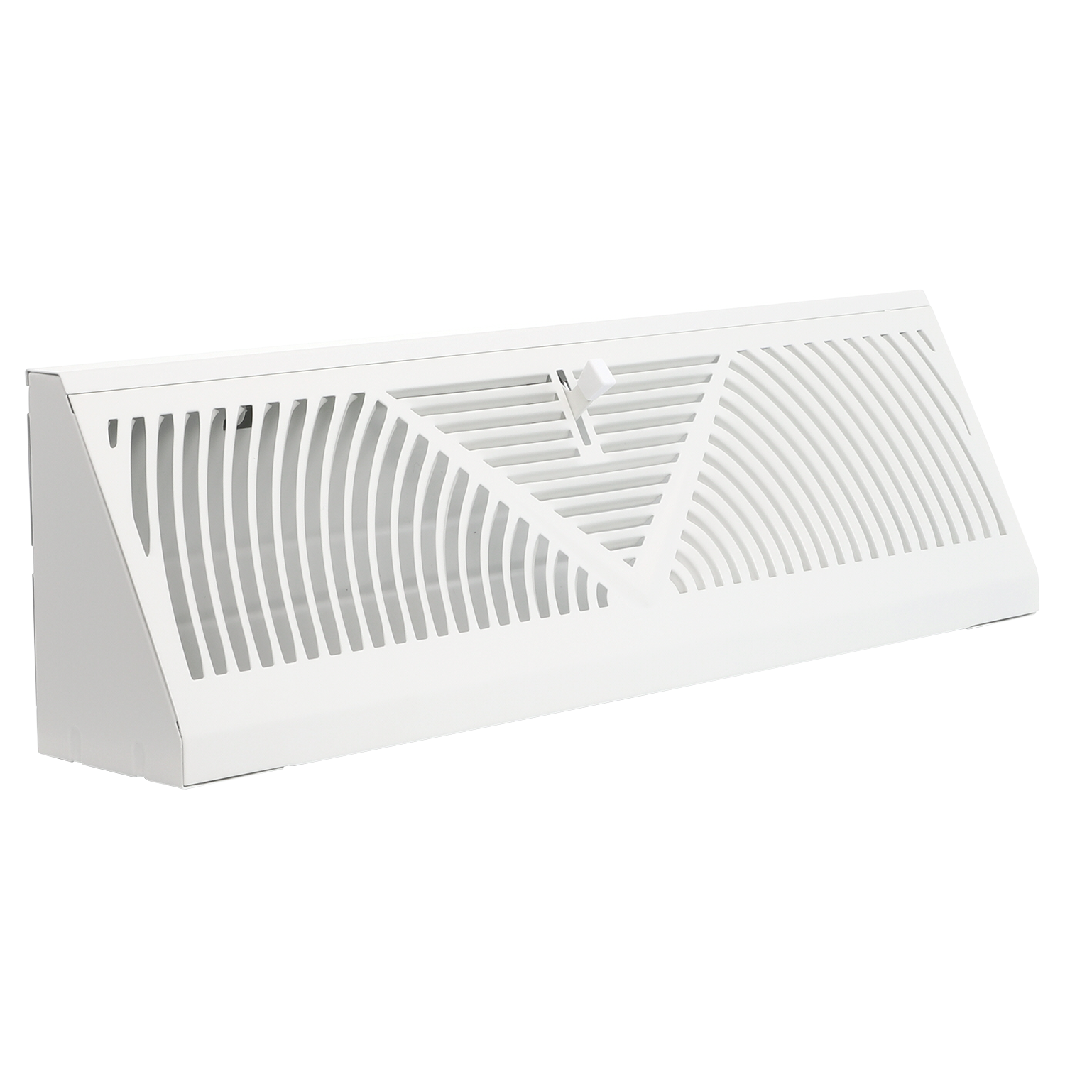 Diffuseur de plinthe - Acier peint