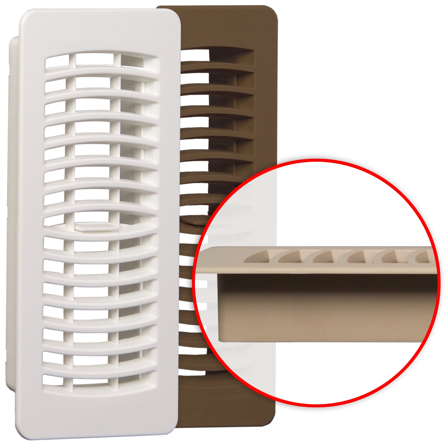 Floor Register - Polystyrene Flat Top