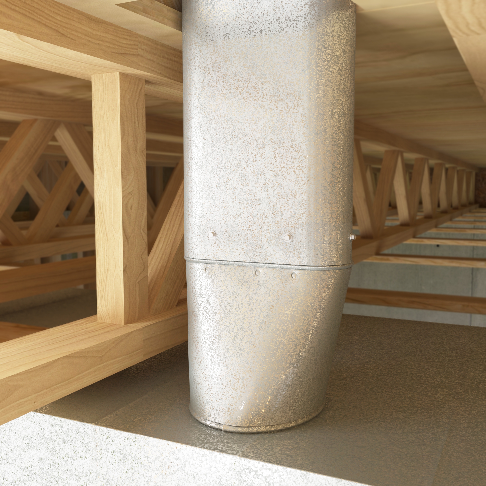 Round to Oval Straight Boot