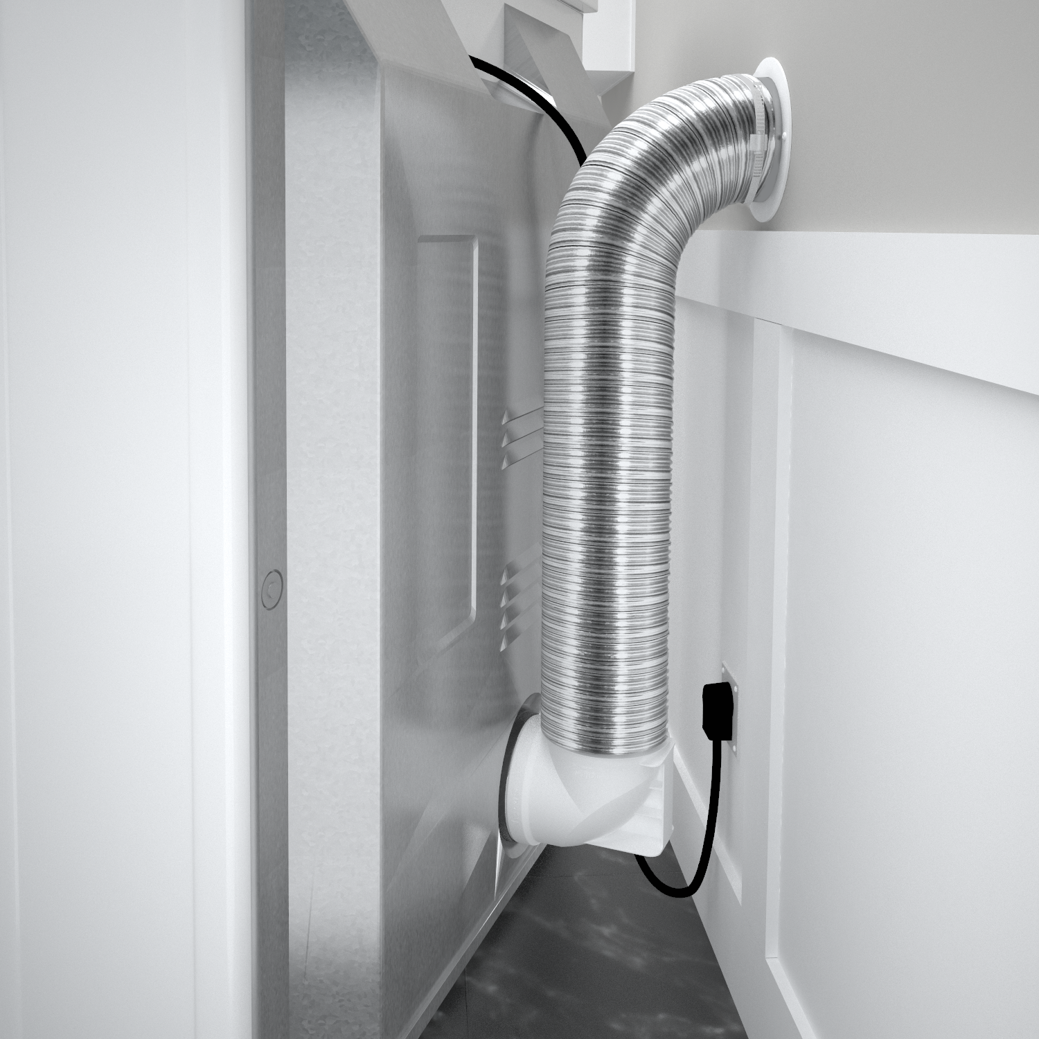 Dryer Quick Connector Elbow 90°