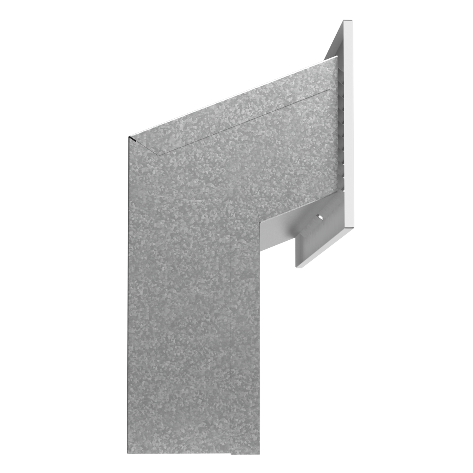 Évent d'évacuation pour Soffit avec grille