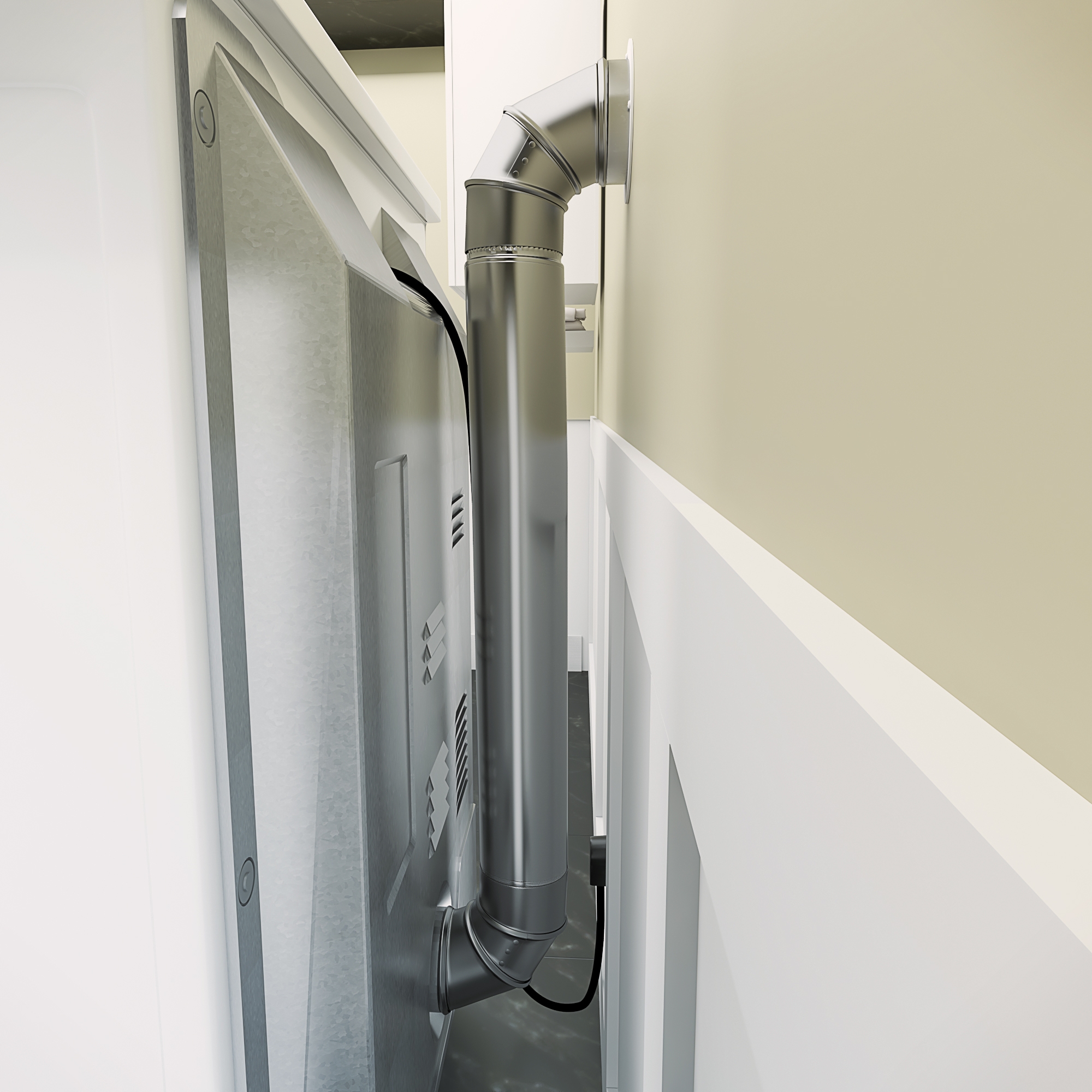 Coude en aluminium réglable à 90°