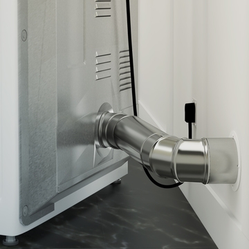 Coude en aluminium réglable à 90°