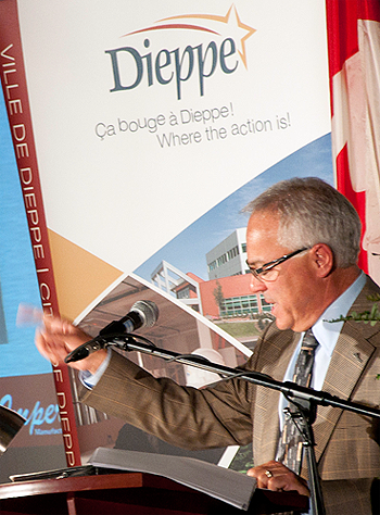 Normand Caissie, conférencier principal au banquet des entrepreneurs de Dieppe