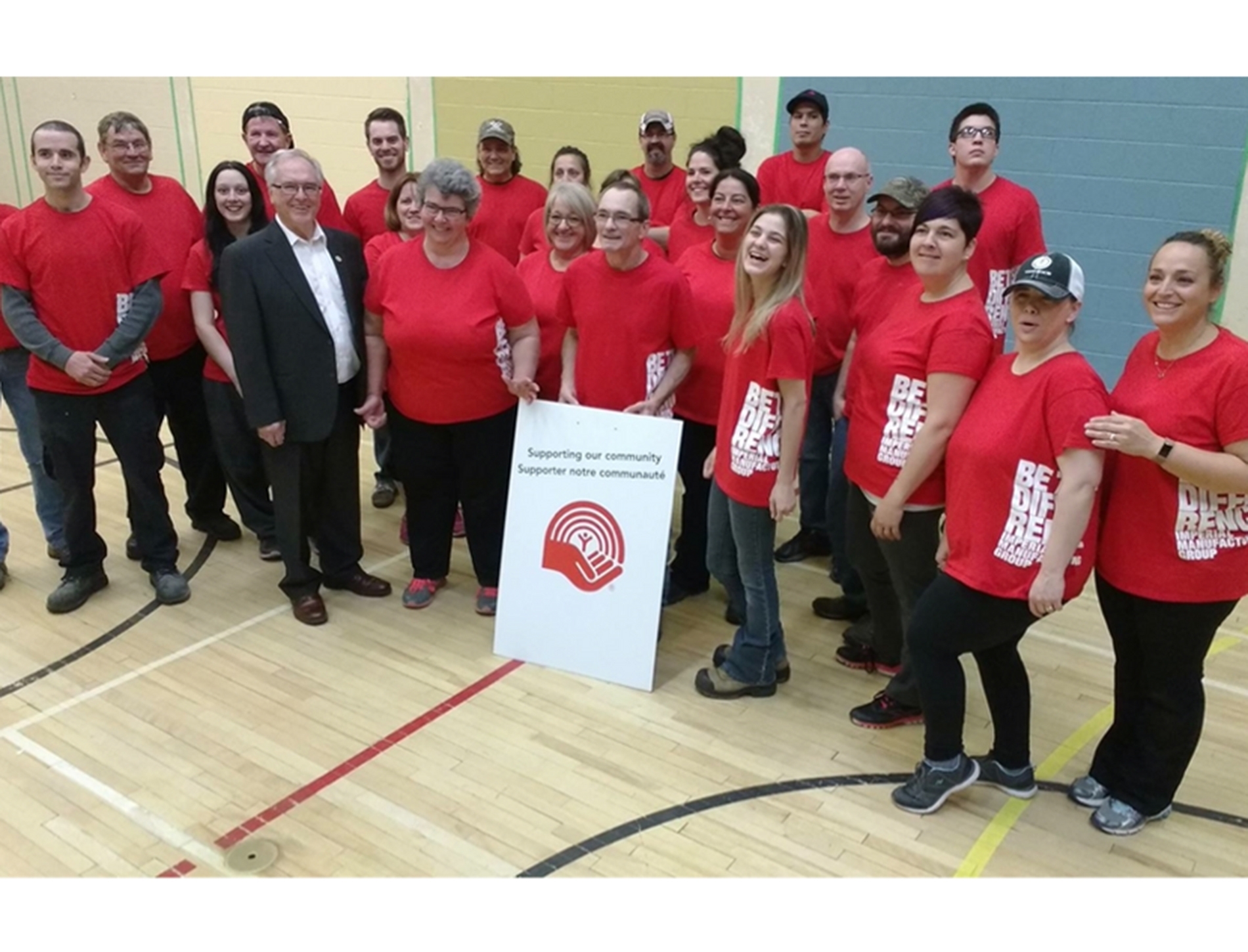 Des employés d'IMG Nouveau-Brunswick…